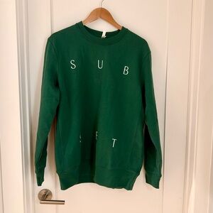 Subset panty and sweatshirt!